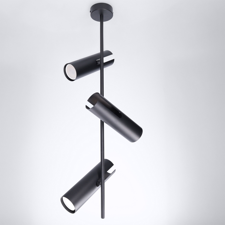 Brilagi - LED RGBW dæmpbar stangpendel BRANCH 3xGU10/6,5W/230V 2700-6500K sort