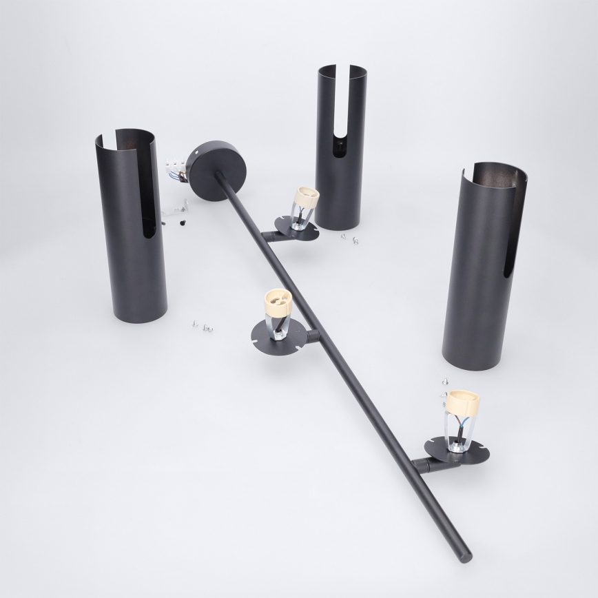 Brilagi - LED RGBW dæmpbar stangpendel BRANCH 3xGU10/6,5W/230V 2700-6500K sort