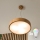 Brilagi - LED RGBW dæmpbar pendel på wire CARVALHO 3xE27/9W/230V 2700-6500K Wi-Fi eg Ø 47,5 cm