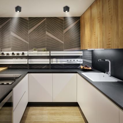 Brilagi - LED RGBW dæmpbar spot MIA 1xGU10/30W/230V 2700-6500K Wi-Fi 84x80 mm sort