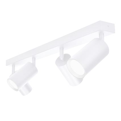 Brilagi - LED RGBW dæmpbar spotlampe SELE 4xGU10/4,8W/230V 3000K hvid + fjernbetjening