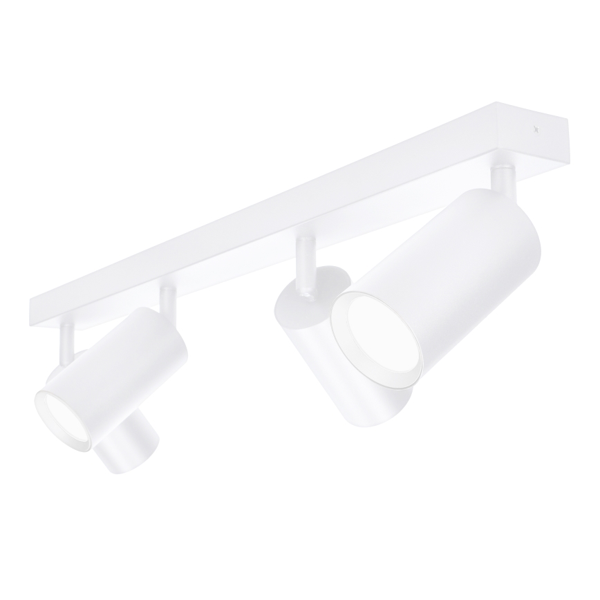 Brilagi - LED RGBW dæmpbar spotlampe SELE 4xGU10/4,8W/230V 3000K hvid + fjernbetjening