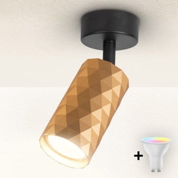 Brilagi - LED RGBW dæmpbar spot SELE DIAMANT 1xGU10/6,5W/230V Wi-Fi guld