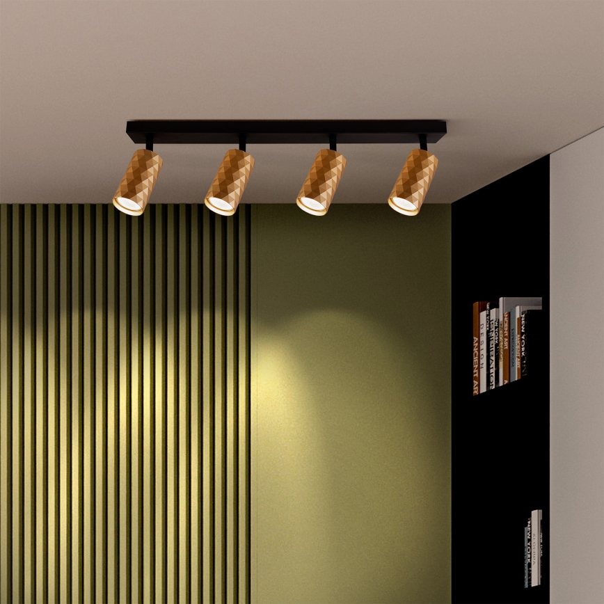 Brilagi - Dæmpbar LED RGBW spotlampe SELE DIAMANT 4xGU10/6,5W/230V 2700-6500K Wi-Fi guld