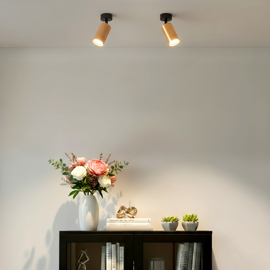 Brilagi - LED RGBW dæmpbar spotlampe SELE MODERN 1xGU10/4,8W/230V 3000K guld + fjernbetjening