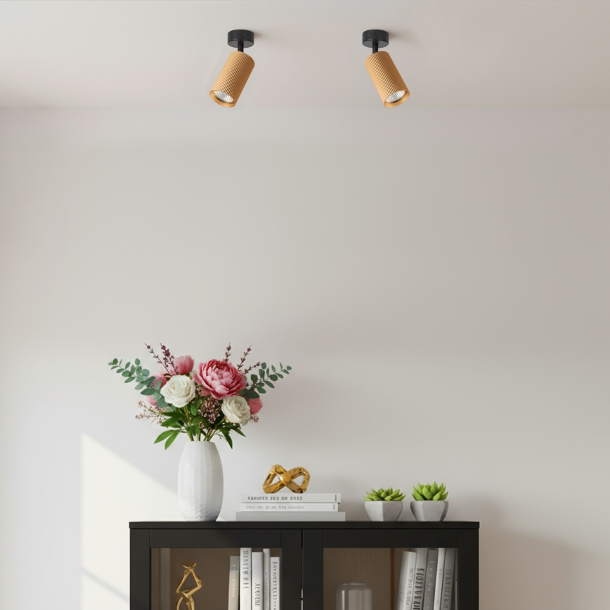 Brilagi - LED RGBW dæmpbar spotlampe SELE MODERN 1xGU10/4,8W/230V 3000K guld + fjernbetjening