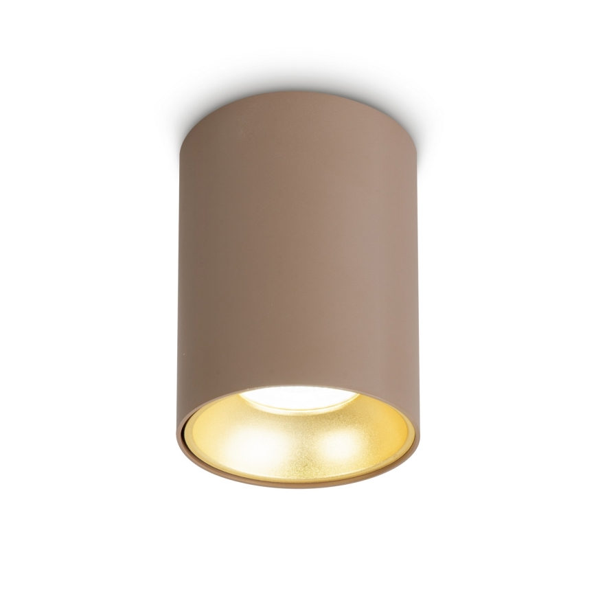 Brilagi - LED RGBW dæmpbar spotlampe TRINE 1xGU10/4,8W/230V 3000K beige/guld + fjernbetjening