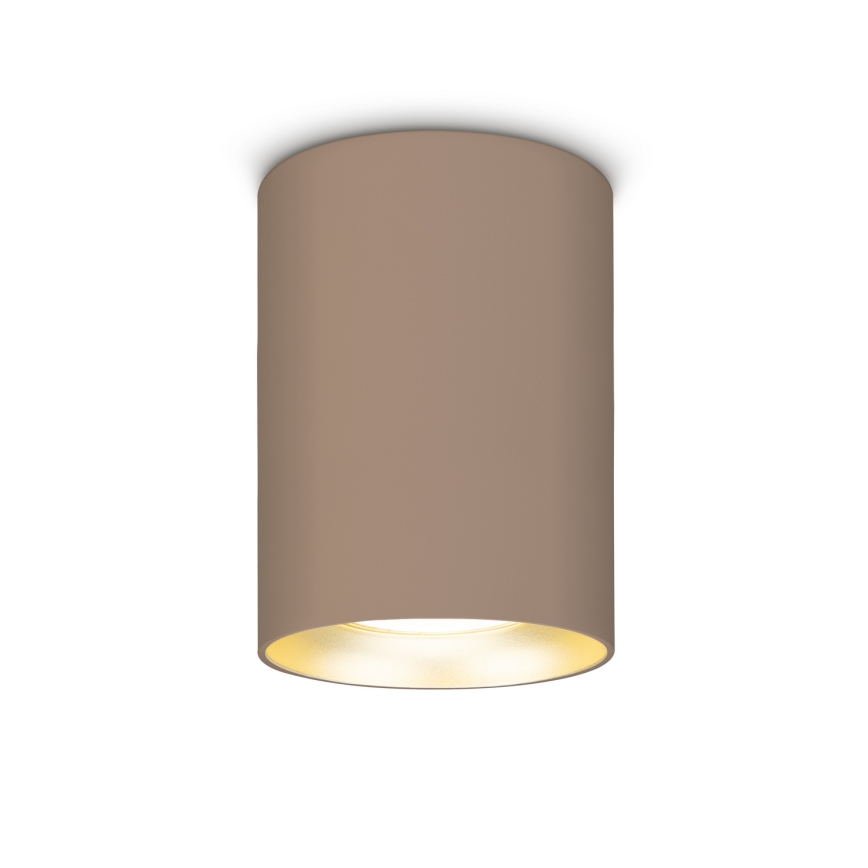 Brilagi - LED RGBW dæmpbar spotlampe TRINE 1xGU10/4,8W/230V 3000K beige/guld + fjernbetjening