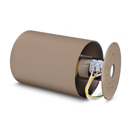 Brilagi - LED RGBW dæmpbar spotlampe TRINE 1xGU10/4,8W/230V 3000K beige/guld + fjernbetjening