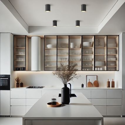 Brilagi - LED RGBW dæmpbar spotlampe TRINE 1xGU10/30W/230V 3000K Wi-Fi sort/guld