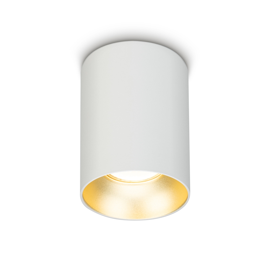Brilagi - LED RGBW dæmpbar spotarmatur TRINE 1xGU10/4,8W/230V 3000K hvid/guld + fjernbetjening