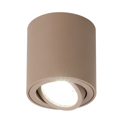 Brilagi - LED RGBW dæmpbar spotlampe MIA 1xGU10/4,8W/230V 3000K 84x80 mm beige + fjernbetjening