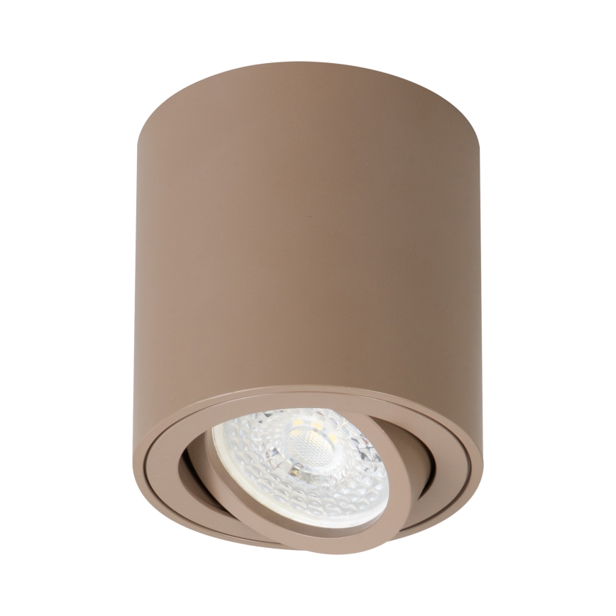 Brilagi - LED RGBW dæmpbar spotlampe MIA 1xGU10/4,8W/230V 3000K 84x80 mm beige + fjernbetjening