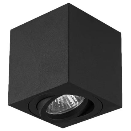 Brilagi - LED RGBW dæmpbart indbygningsspot MIA 1xGU10/4,8W/230V 3000K 84x80 mm sort + fjernbetjening