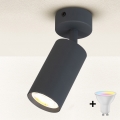 Brilagi - LED RGBW dæmpbar spotlampe SELE 1xGU10/6W/230V 3000K antracit + fjernbetjening