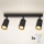 Brilagi - LED RGBW dæmpbar spotlampe SELE 3xGU10/4,8W/230V 3000K sort/guld + fjernbetjening