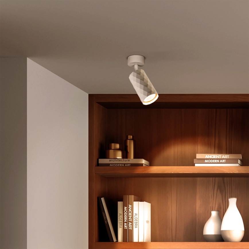 Brilagi - dæmpbar LED RGBW-spot SELE DIAMANT 1xGU10/6W/230V 3000K hvid + fjernbetjening