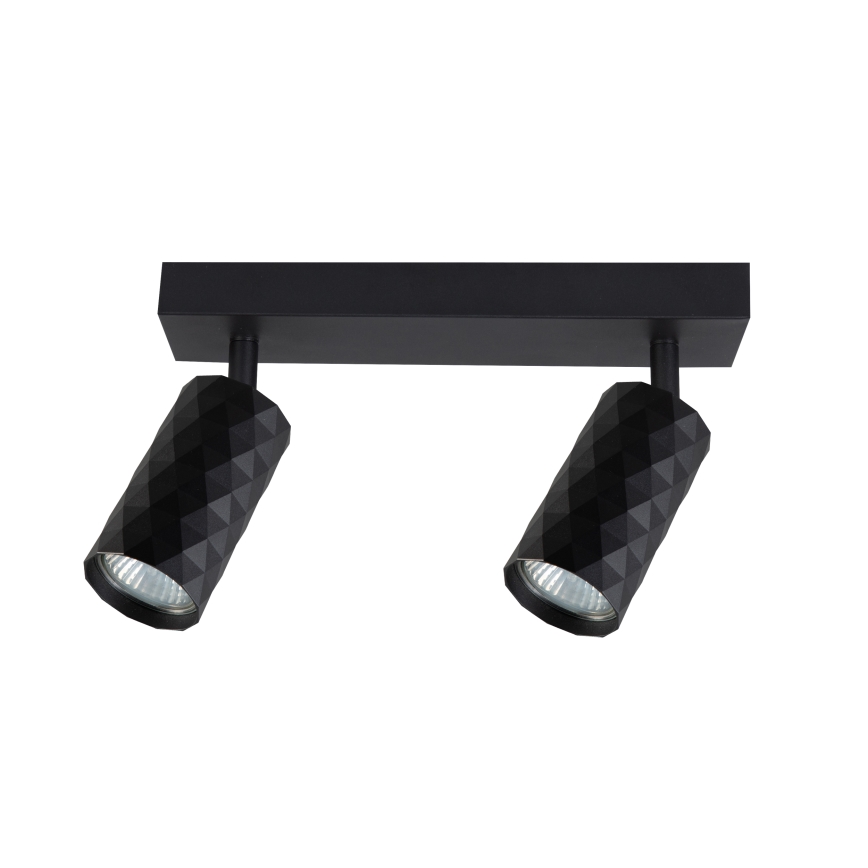 Brilagi - LED RGBW dæmpbar spot SELE DIAMANT 2xGU10/4,8W/230V 3000K sort + fjernbetjening