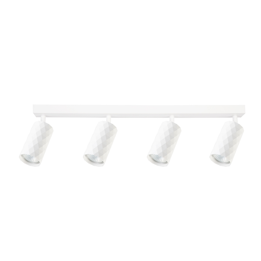 Brilagi - Dæmpbar LED RGBW-spotlampe SELE DIAMANT 4xGU10/4,8W/230V 3000K hvid + fjernbetjening