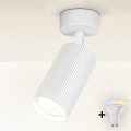 Brilagi - LED RGBW dæmpbar spotlampe SELE MODERN 1xGU10/6W/230V 3000K hvid + fjernbetjening