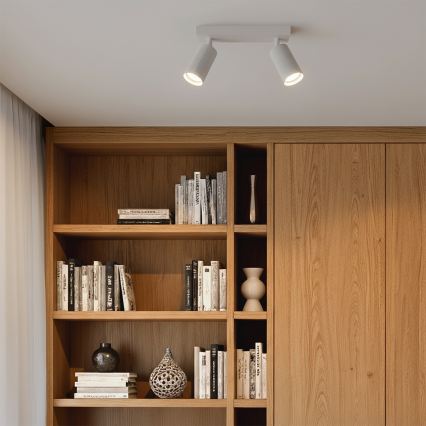 Brilagi - LED RGBW dæmpbar spot SELE MODERN 2xGU10/4,8W/230V 3000K hvid + fjernbetjening