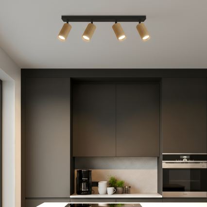 Brilagi - LED RGBW dæmpbar spotlampe SELE MODERN 4xGU10/4,8W/230V 3000K guld + fjernbetjening
