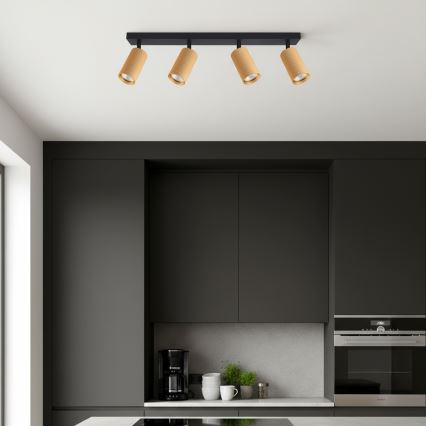 Brilagi - LED RGBW dæmpbar spotlampe SELE MODERN 4xGU10/4,8W/230V 3000K guld + fjernbetjening
