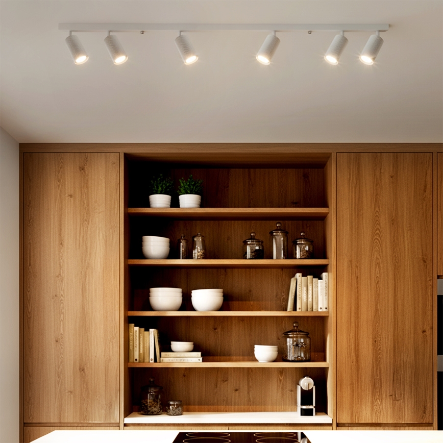 Brilagi - LED RGBW dæmpbart spot SELE MODERN 6xGU10/6,5W/230V 2700-6500K Wi-Fi hvid