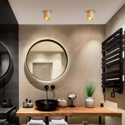 Brilagi - TRINE LED RGBW-dæmpbar spot 1xGU10/6W/230V 3000K egedekor + fjernbetjening