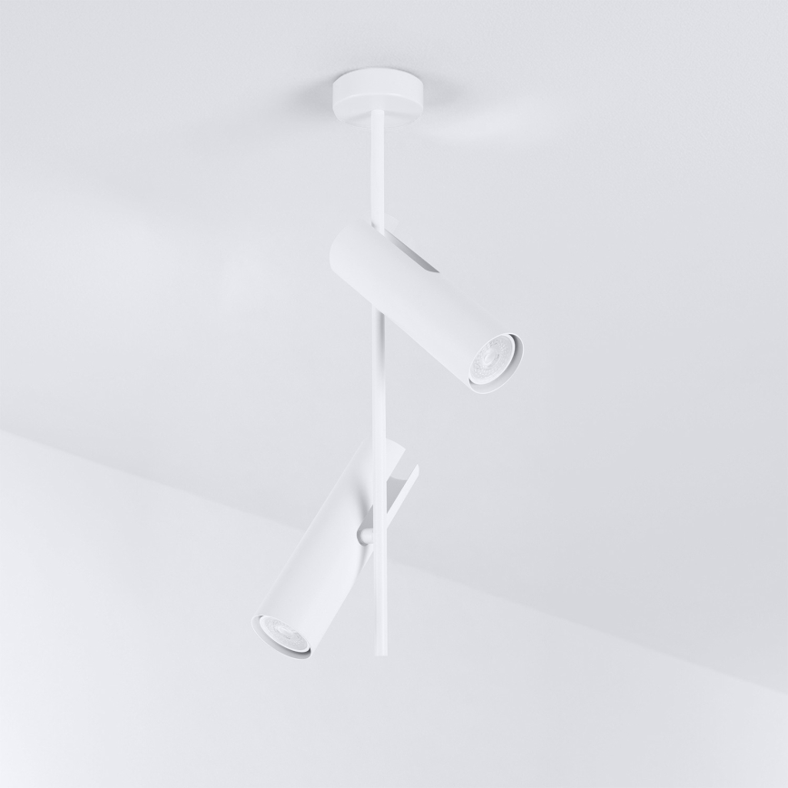 Brilagi - LED RGBW dæmpbar stangmonteret loftlampe BRANCH 2xGU10/6,5W/230V 2700-6500K hvid