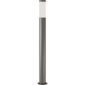 Brilagi - LED RGBW dæmpbar udendørs lampe ELIA 1xE27/6,5W/230V 2700-6500K IP44 Wi-Fi 100 cm mat krom