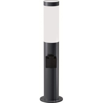 Brilagi - LED RGBW dæmpbar udendørslampe med stikkontakt ELIA 1xE27/6,5W/230V 2700-6500K IP44 Wi-Fi 50 cm antracit