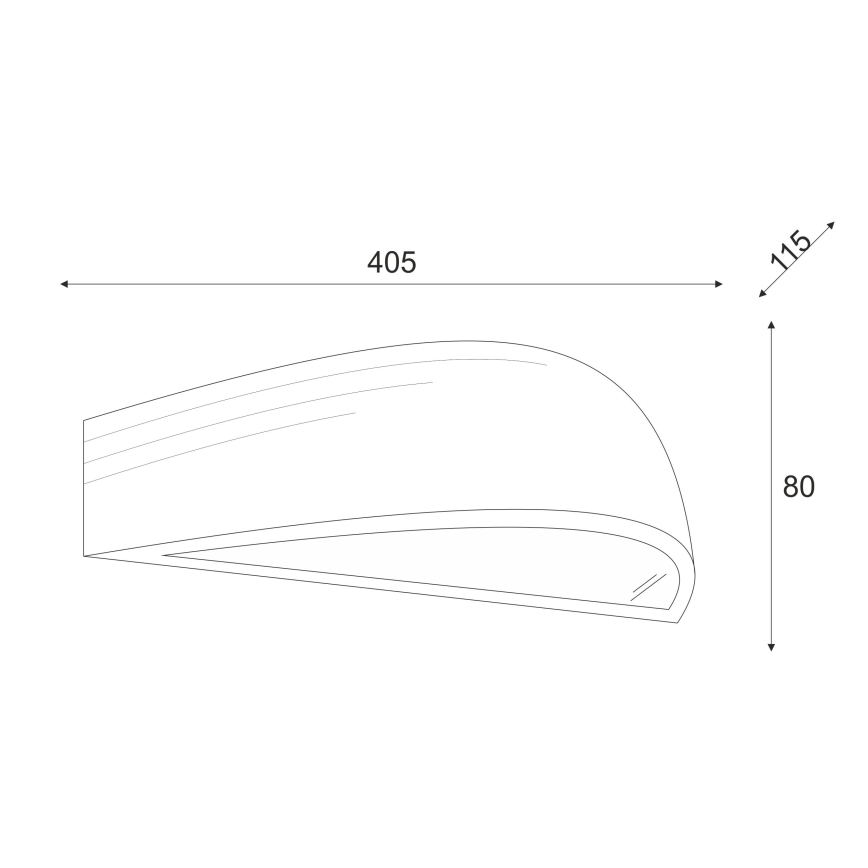 BRILAGI - LED RGBW dæmpbar væglampe CARVALHO 1xE27/12W/230V 2700-6500K eg