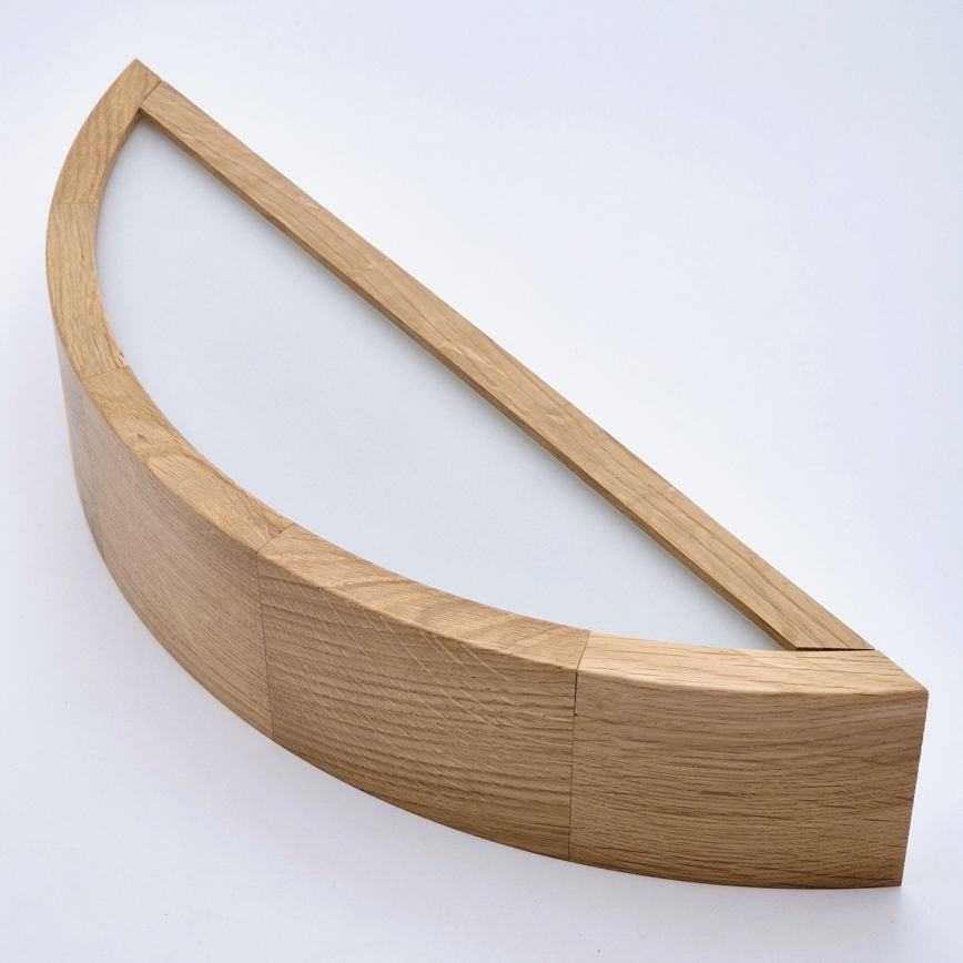 Brilagi - LED RGBW dæmpbar væglampe CARVALHO 1xE27/15W/230V 2700-6500K Wi-Fi eg