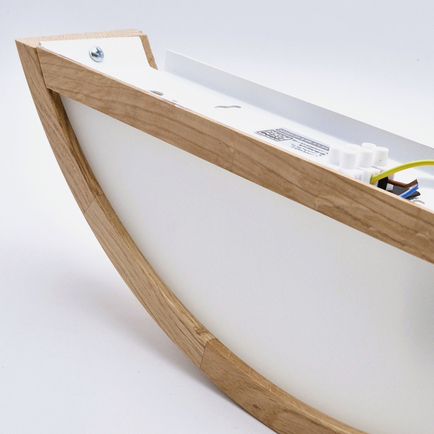 Brilagi - LED RGBW dæmpbar væglampe CARVALHO 1xE27/9W/230V 2700-6500K Wi-Fi eg