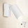 Brilagi - LED RGBW dæmpbar vægspot med afbryder SELE 1xGU10/4,8W/230V 3000K hvid + fjernbetjening