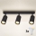 Brilagi - LED RGBW dæmpbart spot SELE 3xGU10/4,8W/230V 3000K sort + fjernbetjening