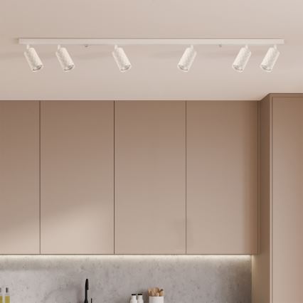 Brilagi - LED RGBW dæmpbar spotlampe SELE DIAMANT 6xGU10/6,5W/230V 2700-6500K Wi-Fi hvid