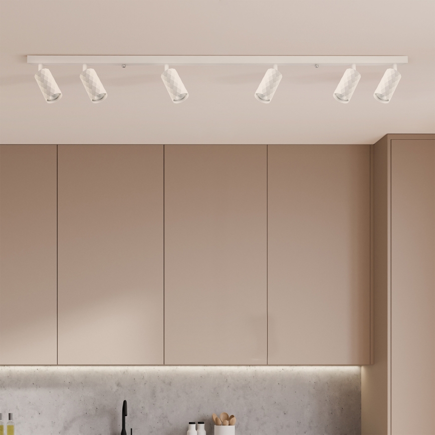 Brilagi - LED RGBW dæmpbar spotlampe SELE DIAMANT 6xGU10/6,5W/230V 2700-6500K Wi-Fi hvid