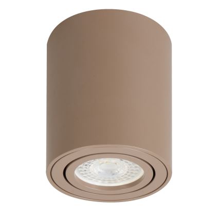 Brilagi - LED RGBW dæmpbar spotlampe MIA 1xGU10/4,8W/230V 3000K 100x80 mm beige + fjernbetjening