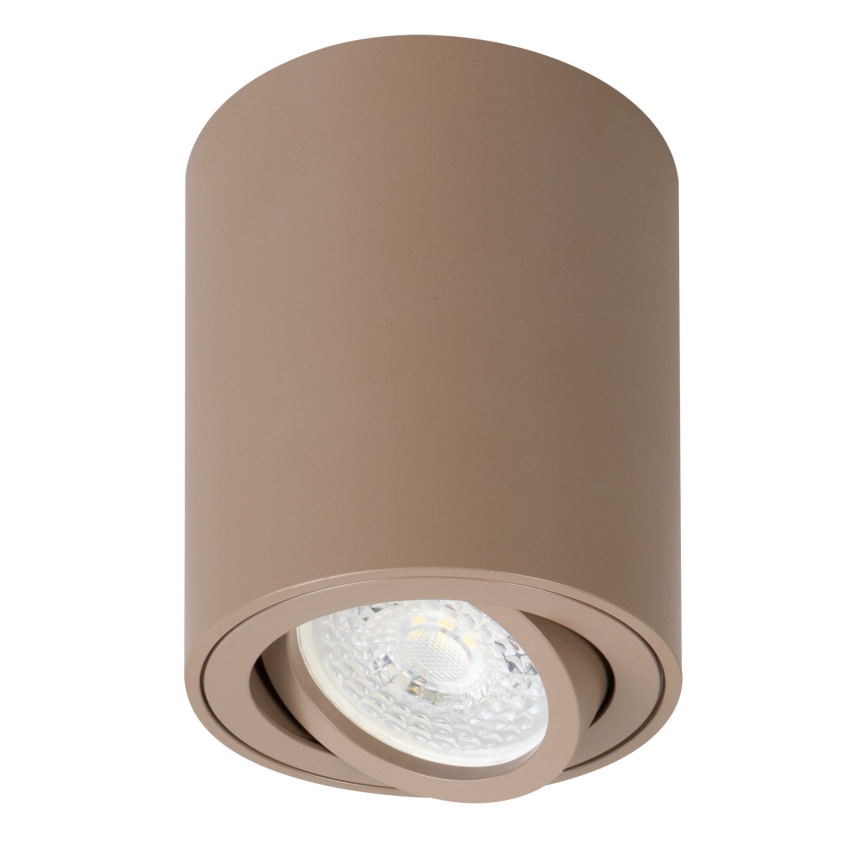 Brilagi - LED RGBW dæmpbar spotlampe MIA 1xGU10/4,8W/230V 3000K 100x80 mm beige + fjernbetjening