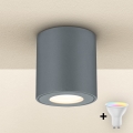 Brilagi - LED RGBW dæmpbart udendørs armatur MIA 1xGU10/30W/230V 3000K Wi-Fi 84x80 mm antracit IP54