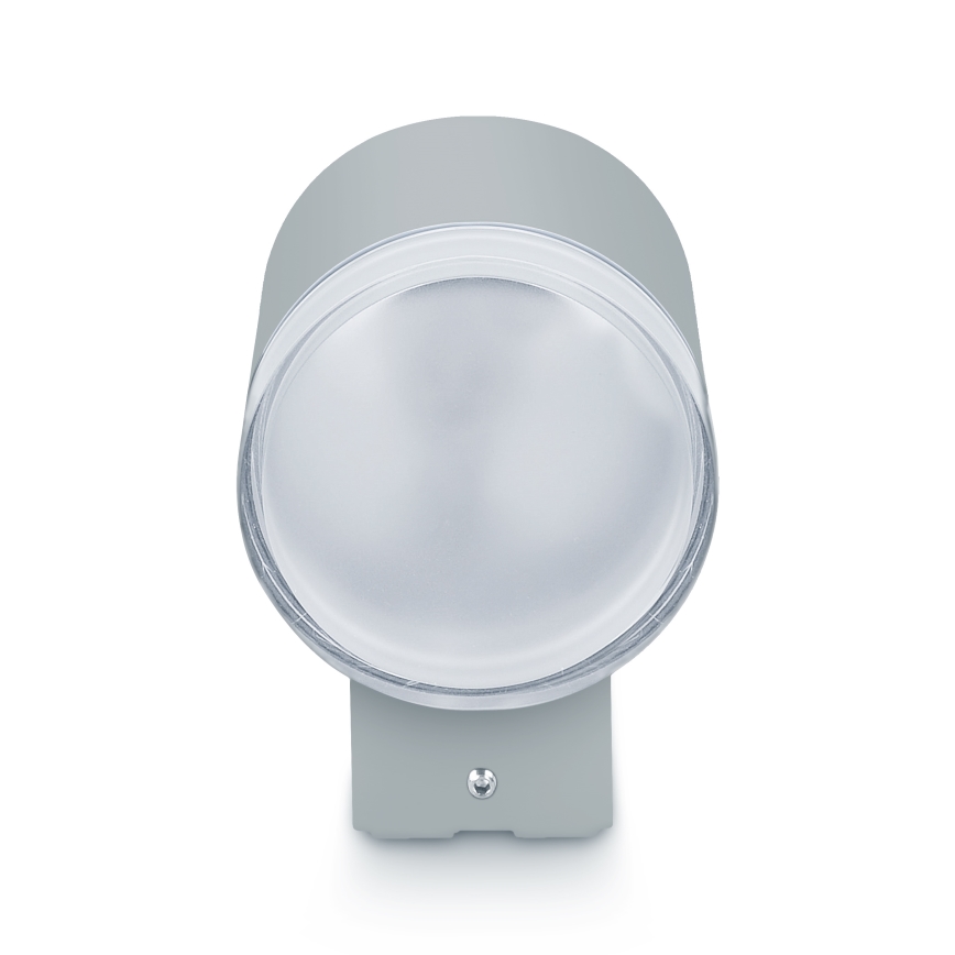 Brilagi - LED RGBW dæmpbar udendørs væglampe MATERA 1xGU10/4,8W/230V 3000K IP54 grå + fjernbetjening