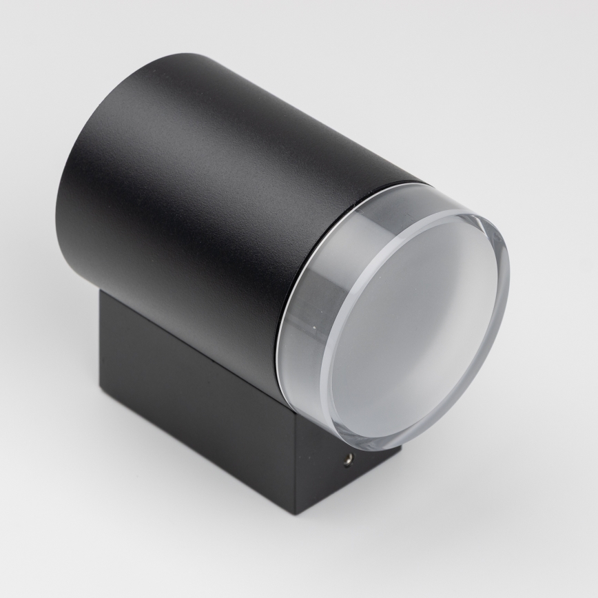 Brilagi - LED RGBW dæmpbar udendørs væglampe MATERA 1x GU10/4,8W/230V 3000K IP54 sort + fjernbetjening