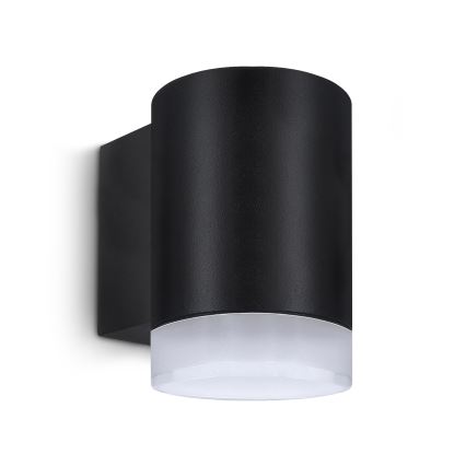 Brilagi - LED RGBW dæmpbar udendørs væglampe MATERA 1x GU10/4,8W/230V 3000K IP54 sort + fjernbetjening