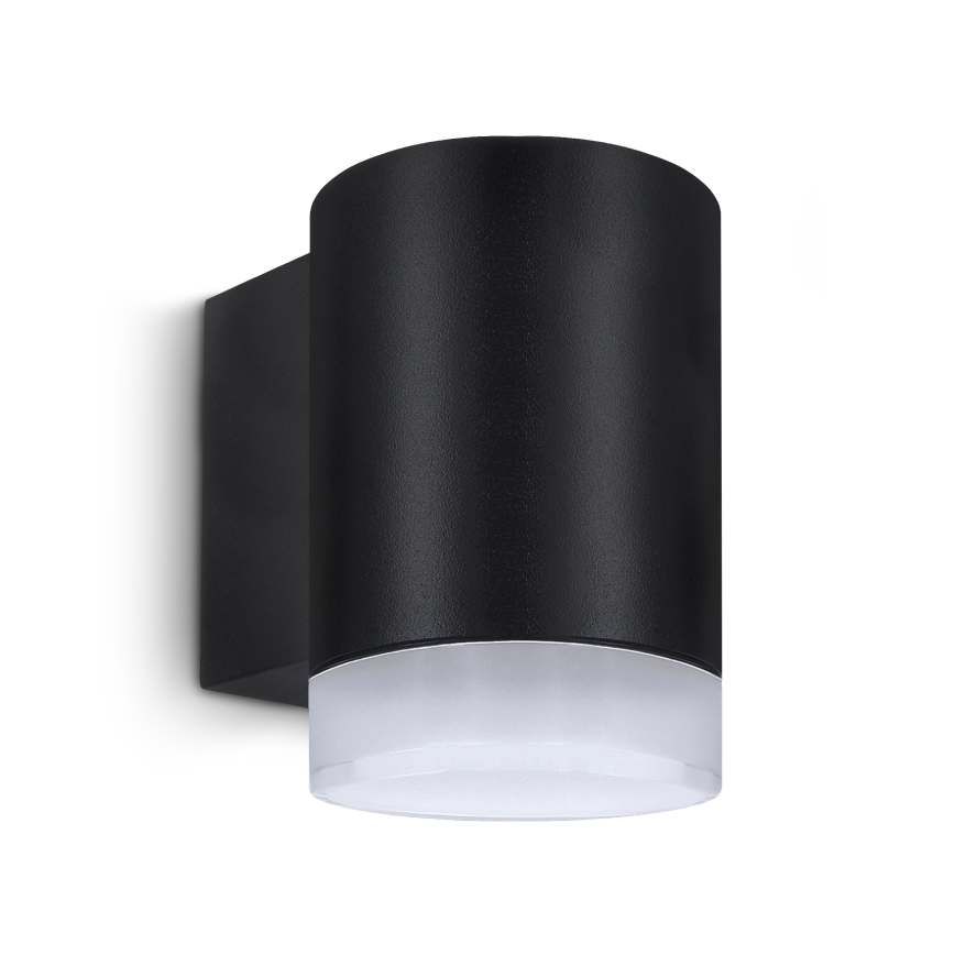 Brilagi - LED RGBW dæmpbar udendørs væglampe MATERA 1x GU10/4,8W/230V 3000K IP54 sort + fjernbetjening