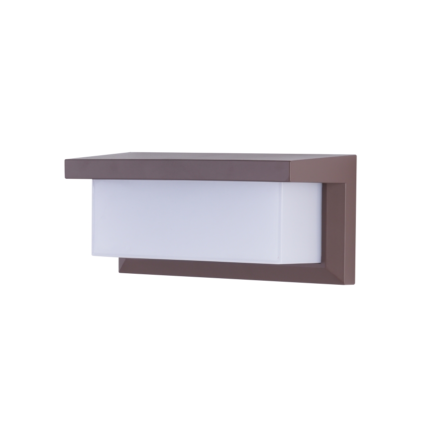 BRILAGI - LED RGBW dæmpbar udendørs væglampe BRICKY 1xE27/12W/230V 2700-6500K IP54 brun