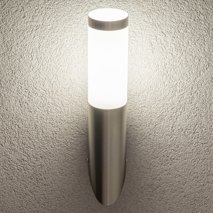 BRILAGI - LED RGBW dæmpbar udendørs væglampe ELIA 1xE27/6,5W/230V 2700-6500K IP44 Wi-Fi mat krom