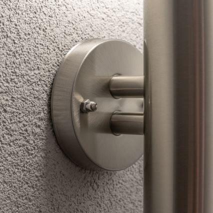 BRILAGI - LED RGBW dæmpbar udendørs væglampe ELIA 1xE27/6,5W/230V 2700-6500K IP44 Wi-Fi mat krom