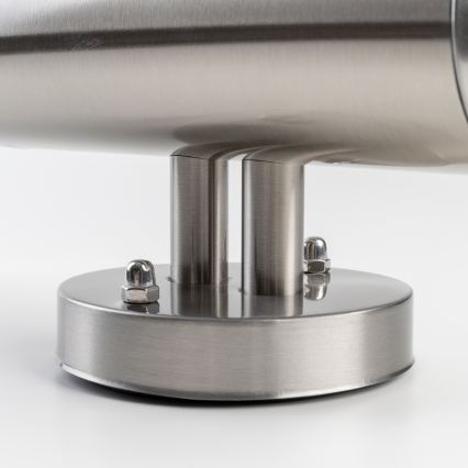BRILAGI - LED RGBW dæmpbar udendørs væglampe ELIA 1xE27/6,5W/230V 2700-6500K IP44 Wi-Fi mat krom